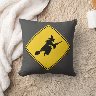 Witch Warning Cushion