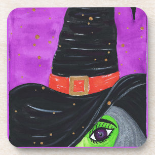 Witch Way to Halloween Coaster