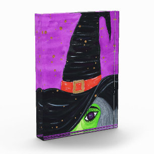 Witch Way to Halloween Photo Block