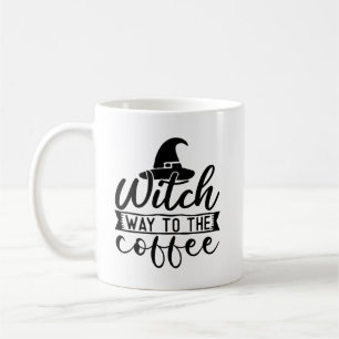 Witch Way To The Coffee Coffee Mug