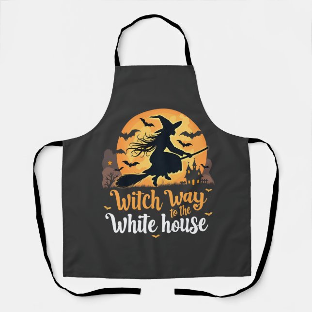 Witch Way to the White House Apron (Front)
