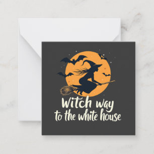Witch Way to the White House Election Kamala Card