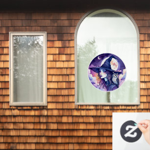 Witch with an Owl - Halloween Fan Fun 2