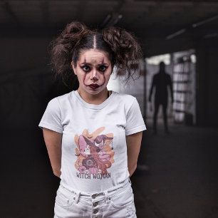 Witch Woman Halloween Family Matching T-Shirt