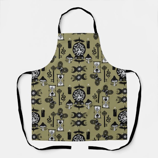 Witchcore Aesthetic Decor Apron (Front)