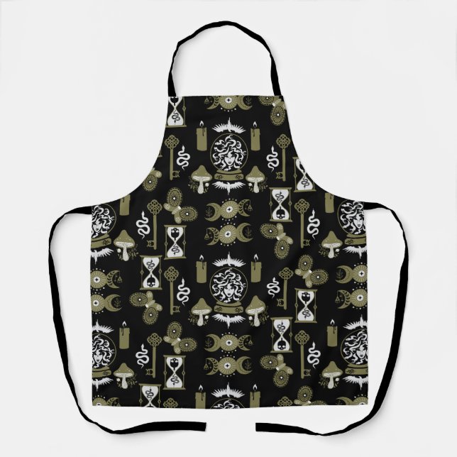 Witchcore Aesthetic Decor Apron (Front)