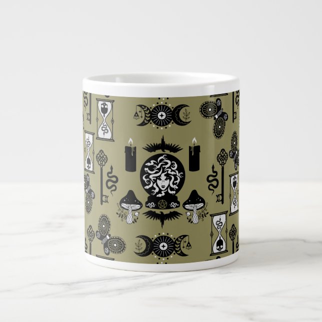 Witchcore Aesthetic Decor Large Coffee Mug (Front)