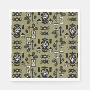 Witchcore Aesthetic Decor Napkin