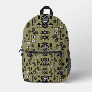 Witchcore Aesthetic Decor Printed Backpack