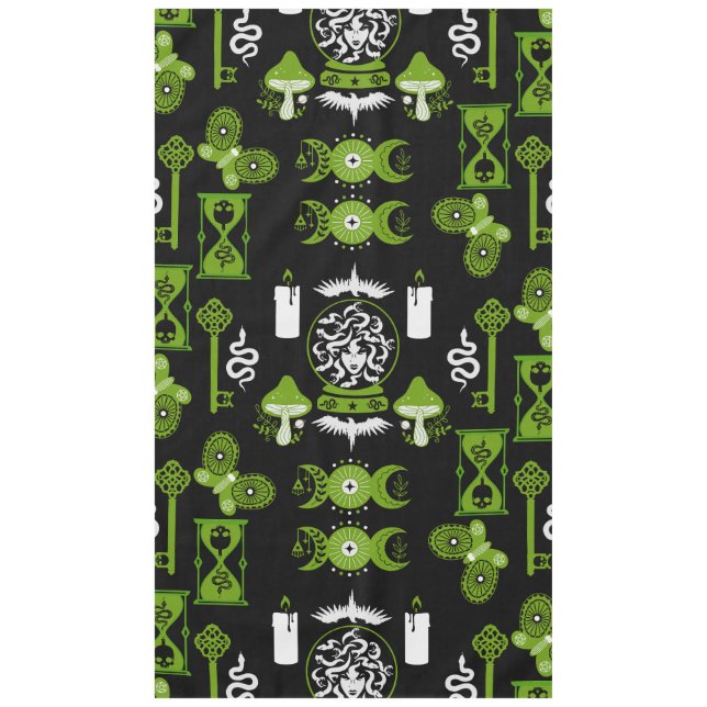 Witchcore Aesthetic Decor Tablecloth (Front)