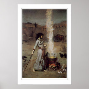 Witchcraft Art Print The Magic Circle by Jon