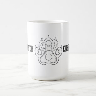 Witchcraft Cat Paw Halloween Coffee Mug