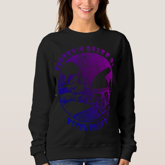 Witchcraft Magic Order Occult Witch Alchemist Sweatshirt (Front)