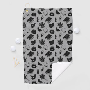 Witchcraft Pattern I Golf Towel