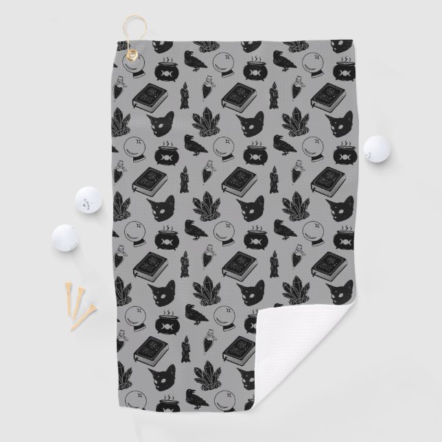Witchcraft Pattern I Golf Towel (InSitu)