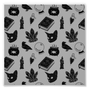 Witchcraft Pattern I Photo Print