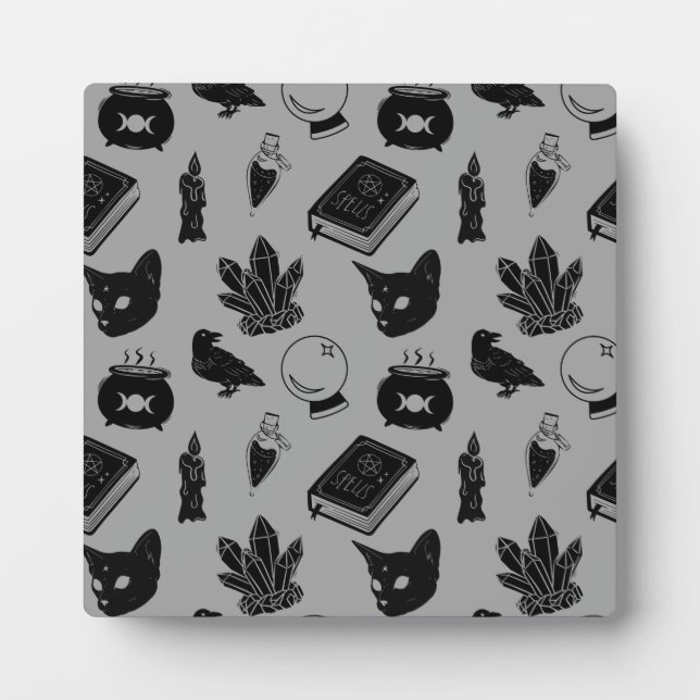 Witchcraft Pattern I Plaque (Front)