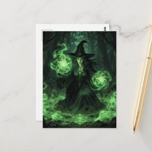 Witchcraft postcard