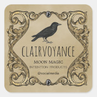 Witchcraft Spell Jar And Candle Labels