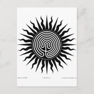 Witchcraft: Sun Burst; Labyrinth #4 Postcard