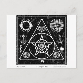 Witchcraft: The Triangle of Art Postcard