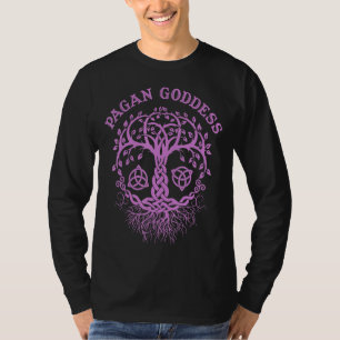Witchcraft Wiccan Pagan Tree Of Life 18 T-Shirt
