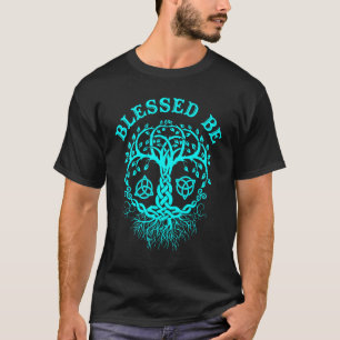 Witchcraft Wiccan Pagan Tree Of Life 2 T-Shirt