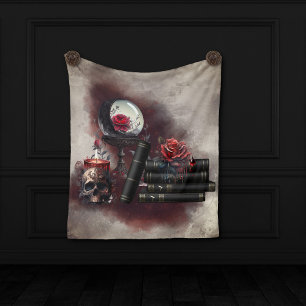 Witchery   Magic Items Spellbooks and Crystal Ball Fleece Blanket