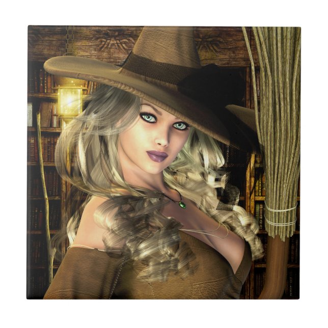 Witchery Witch Ceramic Tile (Front)