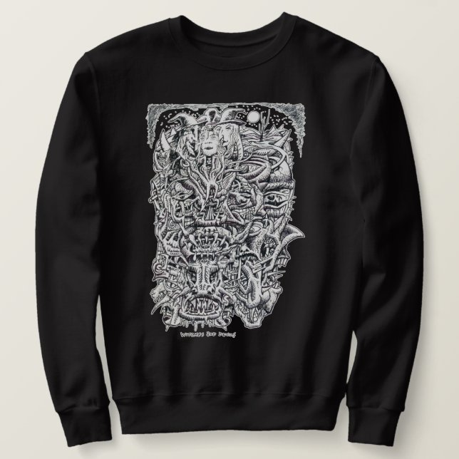 Witches and Devils, by Brian Benson. Sweatshirt (Design Front)