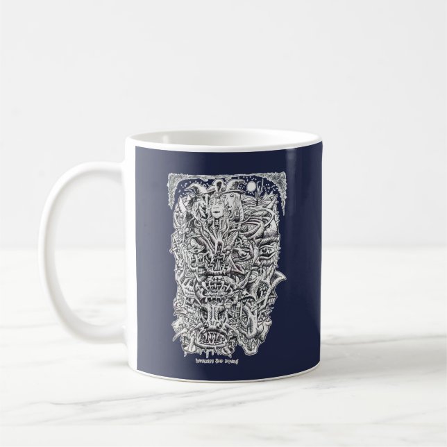 Witches and Devils Coffee Mug (Left)