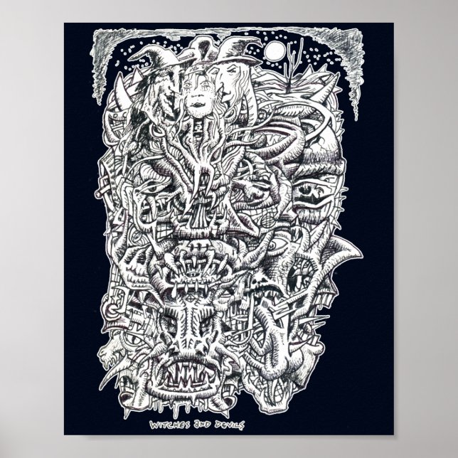 Witches and Devils Poster (Front)
