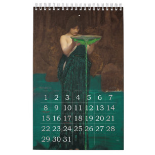 Witches and Sorcerers Classic Art Calendar