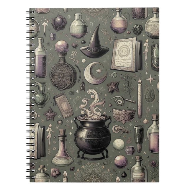 Witches Apothecary  Notebook (Front)
