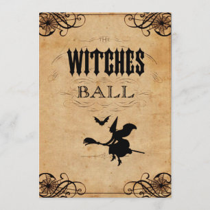 Witches Ball Invitation