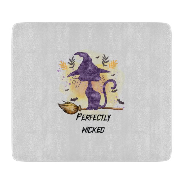 Witches Be Crazy Cutting Board (Front)
