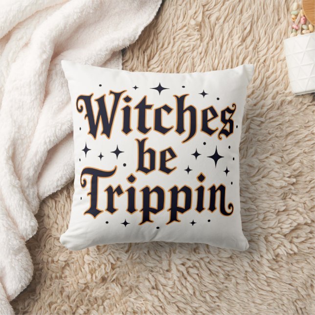 Witches Be Trippin Cushion (Blanket)