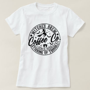 Witches Brew Coffee Co. Stirring Up Trouble Coffee T-Shirt