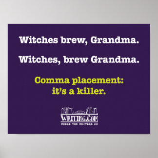 Witches, brew Grandma. Poster