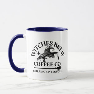 "Witches Brew" Halloween Coffee Mug - Funny