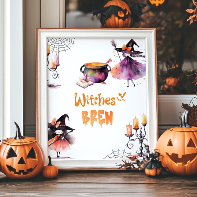 Witches Brew Halloween party Poster (Creator Uploaded)