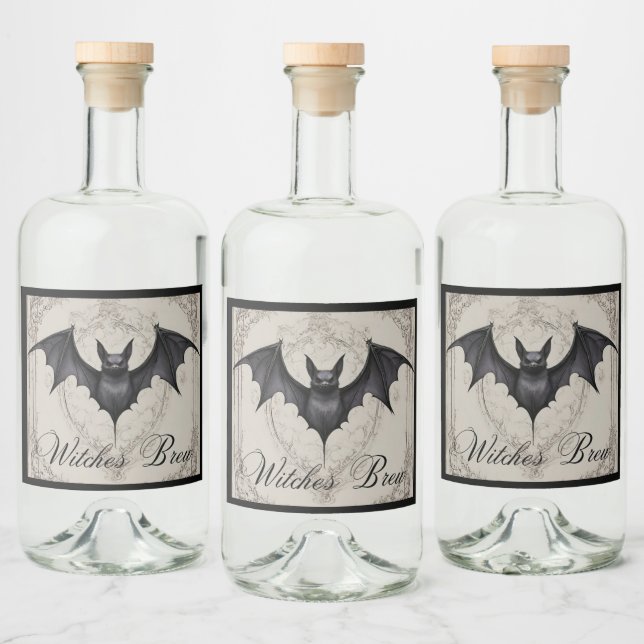 Witches Brew Labels (Bottles)