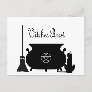 Witches Brew Postcard