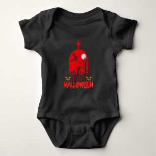 Witches Cemetery Baby Bodysuit