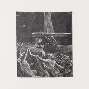 Witches Dancing At The Sabbath Tapestry