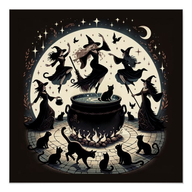 Witches Dans: Enchanted Forest Gathering Poster (Front)