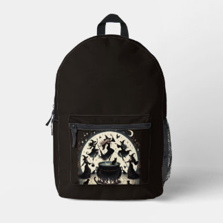 Witches Dans: Enchanted Forest Gathering Printed Backpack