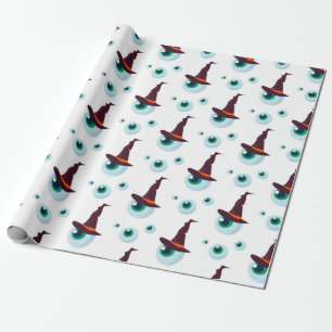 Witches Eye Pattern Wrapping Paper