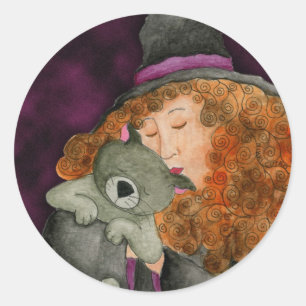 Witches Familiar Sticker