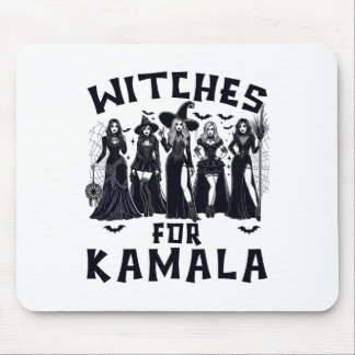 Witches For Kamala Harris Election 2024 Halloween  Mouse Pad
